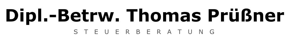 Dipl.-Betr. Thomas Prüßner - Steuerberatung